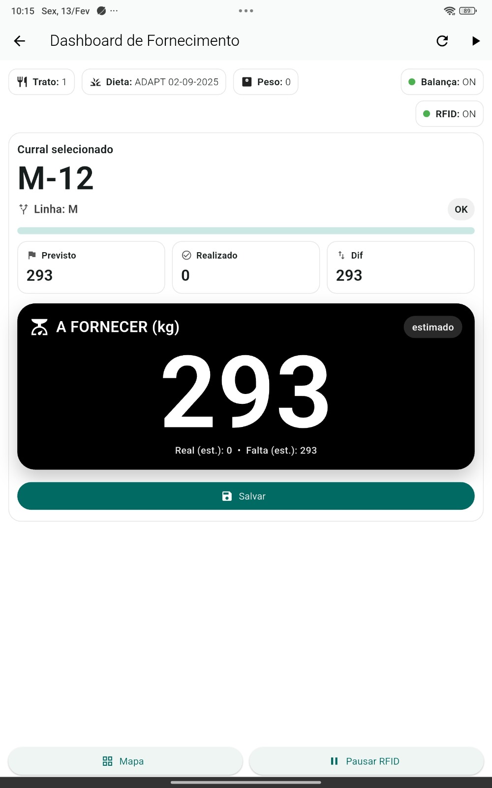 Integração com dispositivos de campo